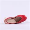 Wonders Naima Platform Bold High Heel - Red Leather